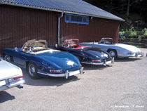 Gullwing, Mercedes 300SL, Oldtimer von shark24