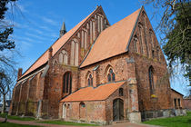 Kirche Wiek - Rügen von Jörg Hoffmann