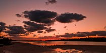 Sunset, Lower Harbour, Rose Island, Bahamas von Shane Pinder