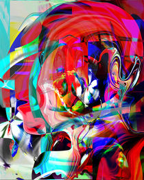 Abstract Graphic Of  Colors von Boi K' BOI