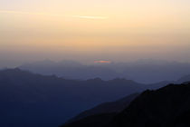 Sonnenaufgang in den Alpen (05) von Karina Baumgart