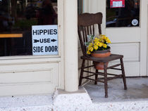 Hippies Use Side Door von Louise Heusinkveld