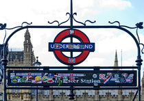 London - Westminster Station von Leopold Brix
