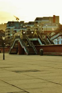 Hamburg's fish market early in the morning von Michael Beilicke