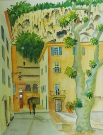Cotignac, Provence by Theodor Fischer
