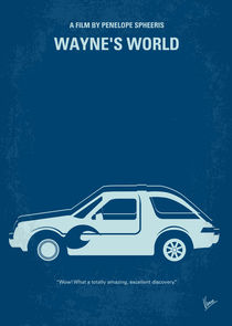 No211 My Wanyes World minimal movie poster von chungkong