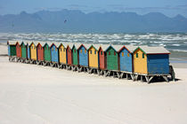 southafrica ... muizenberg beach huts III by meleah