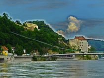 Donau Hängebrücke Passau hc von badauarts