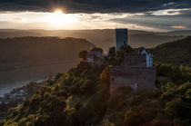 Burg Sterrenberg-Abendrot by Erhard Hess