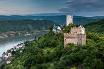 Burg Sterrenberg-Sonnenaufgang by Erhard Hess