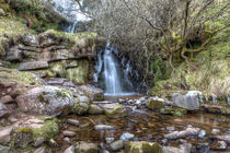 Winter Waterfall II by David Tinsley