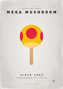 My NINTENDO ICE POP - Mega Mushroom by chungkong