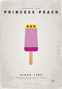 My NINTENDO ICE POP - Princess Peach by chungkong