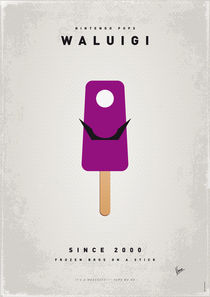 My NINTENDO ICE POP - Waluigi by chungkong