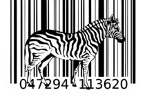 zebra barcode design art idea by Rafal Kulik