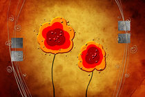 flower color idea fun abstract von Rafal Kulik