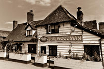 The Woodman Pub by David Pyatt