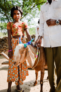 Villagers in Udaipur. von Tom Hanslien