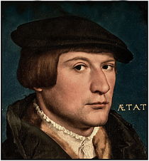HOLBEIN.PORTRAIT OF YOUNG MAN by Maks Erlikh