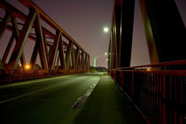 Brücke in Duisburg bei Nacht by augenblicke