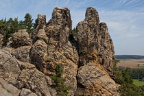 Teufelsmauer Hamburger Wappen bei Blankenburg by Daniel Kühne