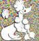 White-poodle