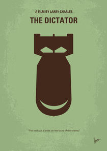 No212 My The Dictator minimal movie poster von chungkong