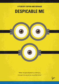 No213 My Despicable me minimal movie poster by chungkong