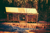 Vintage Cabin in Infrared von Melanie Mayne