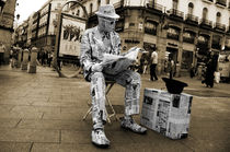 Newspaper Man  by Rob Hawkins