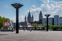 Mainz Rathausplatz von Erhard Hess