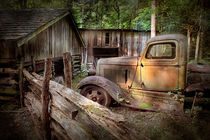Old Farm Pickup Truck by Randall Nyhof