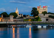 Historical Rochester at twilight by Valery Egorov