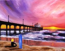 Manhattan Beach Pier von Jamie Frier