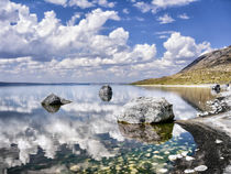 Lake Abert on a Hot August Afernoon von Kathleen Bishop