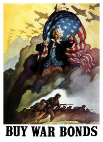 Uncle Sam -- Buy War Bonds von warishellstore