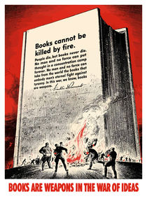 Books Are Weapons In The War Of Ideas von warishellstore