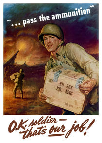 Pass The Ammunition -- WWII von warishellstore