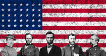 Union Heroes and The American Flag von warishellstore