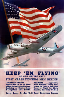 Keep 'Em Flying -- Army Air Corps Recruiting von warishellstore