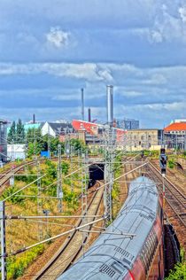 train is coming - Der Zug kommt von mateart