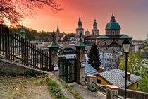 Biergarten sunset von Giuseppe Maria Galasso