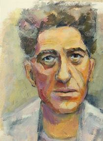 Portrait Painting Alberto Giacometti von alfons niex