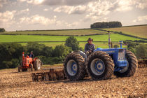 Classic Tractors at work  by Rob Hawkins