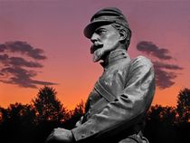 Sunset At Gettysburg by David Dehner