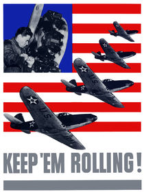 Planes -- Keep 'Em Rolling! von warishellstore