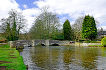 Sheepwash Bridge, Ashford-in-the-Water by Rod Johnson