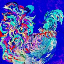 Rooster Blues 2 von eloiseart