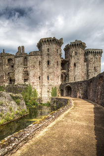 Raglan Castle by David Tinsley