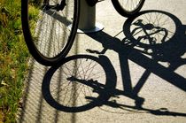 bike and shadow 10 - Rad und Schatten 10 von mateart